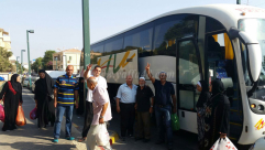 بالصور: عودة جميع مرابطي مسيرة البيارق من يافا إلى ديارهم سالمين 